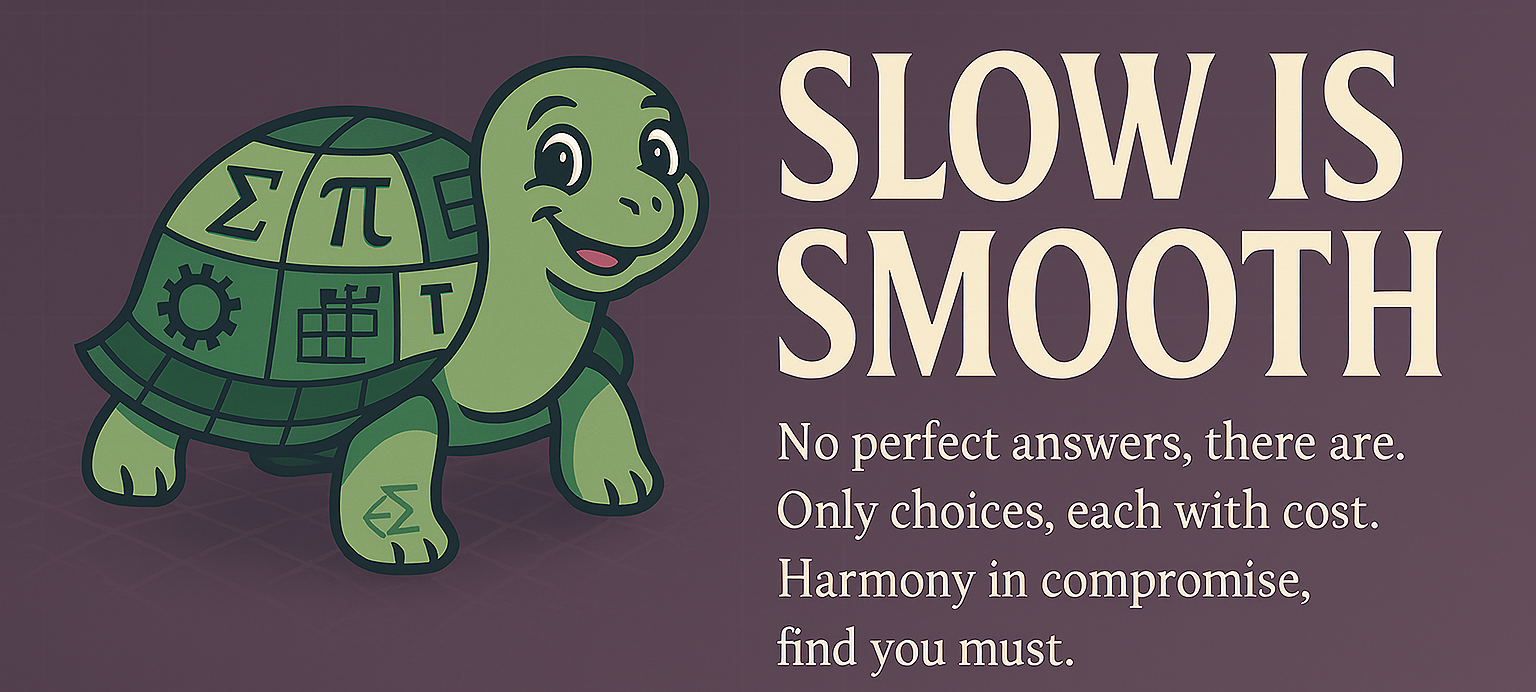 Slow is Smooth